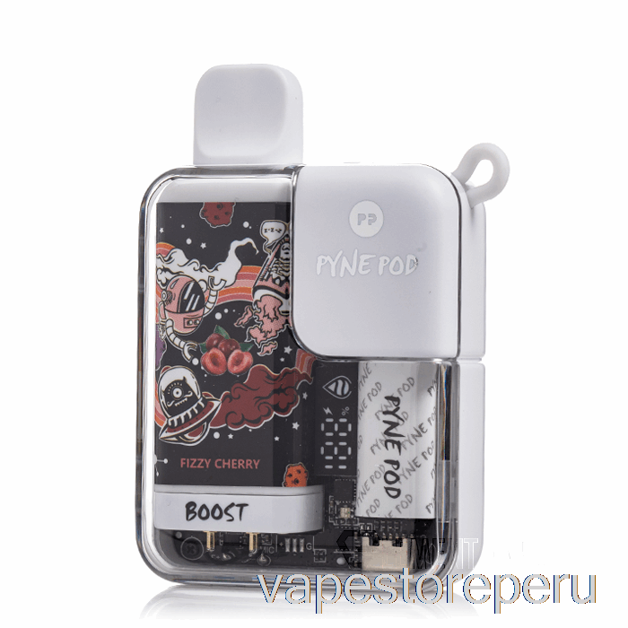 Vape Recargable Pynepod 8500 Desechable Gaseoso Cereza